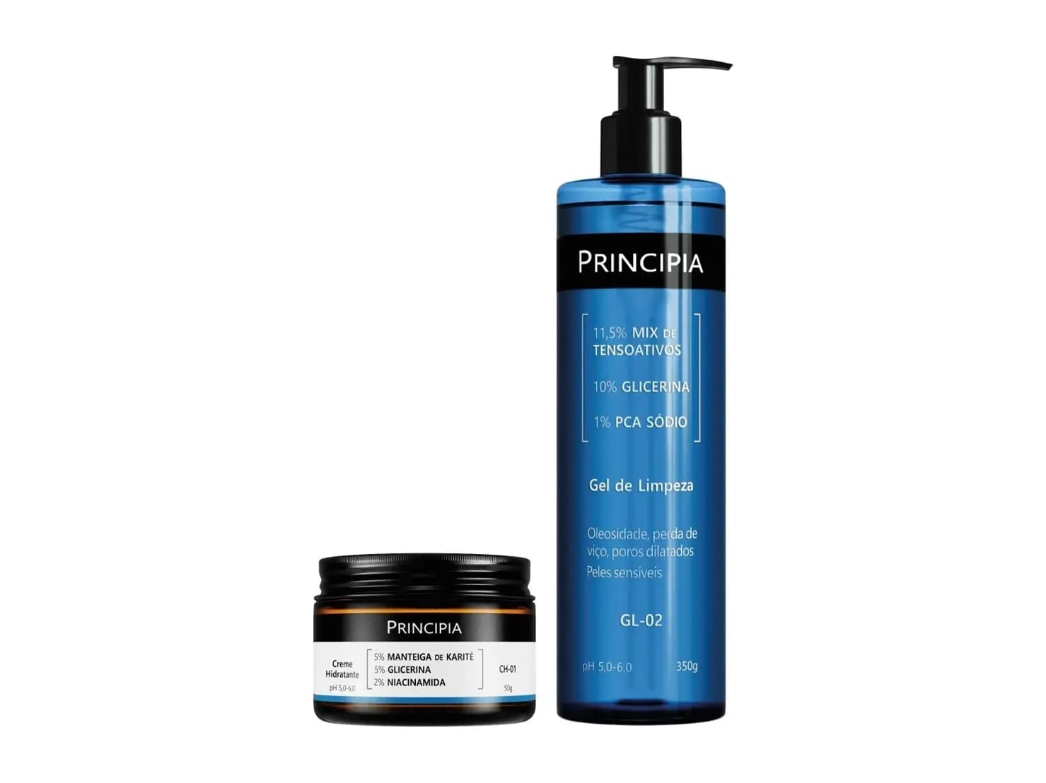 Principia Kit Limpeza E Hidratação Para O Dia A Dia Todo Tipo De Pele Dia/noite